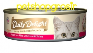 Makanan Basah Kucing Daily Delight Happt Meals Happiers Pure Shrimp 80gr 