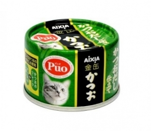 Makanan Kucing Aixia Kin-Can Dashi Jitate Skipjack Tuna in Skipjack Tuna Souce GCD-5N