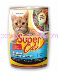 SUPER CAT SEAFOOD PLATTER SUPREME 400GR