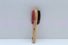 Sisir Best In Show Two Sided Timber Brush S