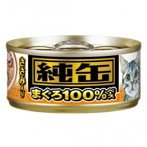 Makanan Kucing Aixia JMY13 Jun-can Mini Tuna with Chicken Fillet 65gr