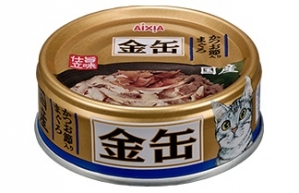 Makanan Kucing Aixia GCM35 Kin-can Mini Tuna with Dried Skipjack 70gr