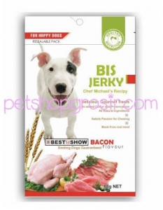 Snack Anjing BIS Jerky Bacon 70gr
