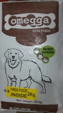 Makanan Anjing Kering Omegga Dog 22kg