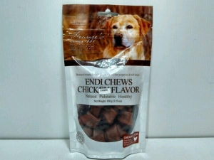 Snack Anjing Endi Chews Chicken Flavor Bones 100gr
