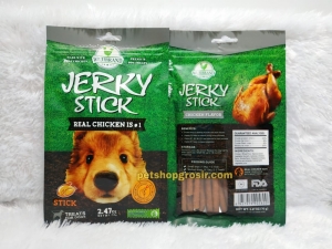 Snack Anjing / Dog Treats Wujibrand Jerky Stick Chicken Stick 70gr