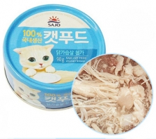 Makanan Basah / Kaleng Kucing Sajo Catfood Chicken Breast 90gr