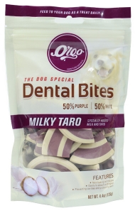 Orgo Milky Taro Dental Bites 125gr