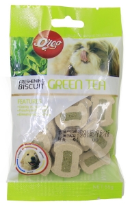 Orgo Green tea Freshening Biscuit 55gr