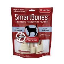 Snack Anjing Smart Bones Chicken 3 Large