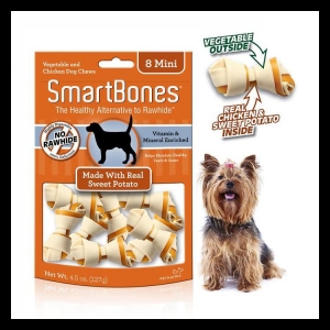 Snack Anjing Smart Bones Sweet Potato 8 mini