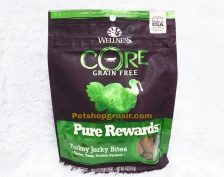 Wellness Core Dog Grain Free Pure Rewards Turkey Jerky Bites 4oz
