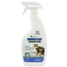 Desinfektant Gatal , Radang , Bakteri , Kuman Ultima Disinfectant Spray Dog & Cat Osmanthus Flavor 500ml 