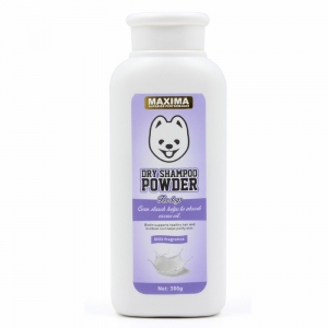 Bedak Anjing Maxima Dry Powder Dog Milk Fragrance 300gr