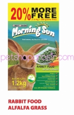 MORNING SUN RABBIT FOOD ALFALFA