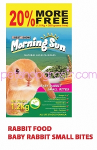 MORNING SUN BABY RABBIT FOOD 