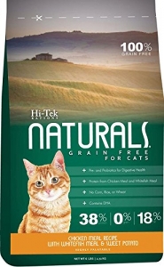 Makanan Kucing Hi Tek Naturals Grain Free Chicken Meal With