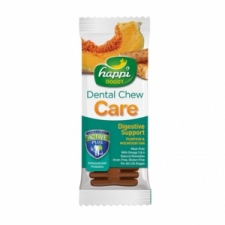 Snack Anjing Happi Doggy Dental Chew Care Digestive Support Pumpkin & Mountain Yan