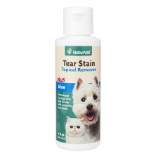 NATURVET TEAR STAIN TOPICAL REMOVER PLUS ALOE 4OZ