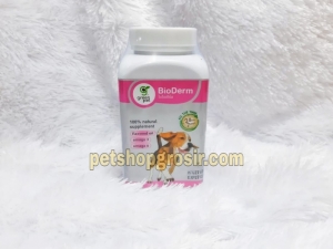 Vitamin Kesehatan Kulit, Bulu, Sendi, Kolesterol, Imun Green Pett BioDerm 250gr