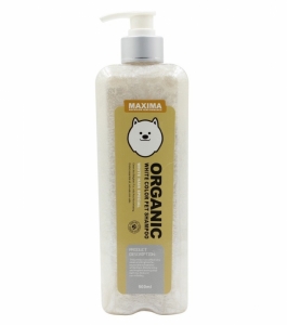 Shampoo Anjing Bulu Putih Maxima Organic White Dog Shampoo 500ml