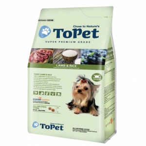 Jual Makanan Kering Topet Dog Food Lamb & Rice 1,2kg