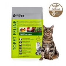 Jual Makanan Kering Kucing Topet Feline Cat Food Ocean Fish & Chicken 2kg 