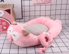 Kasur + Bantal Tidur Anjing Kucing Bobo BO-5371 79x43cm