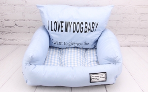 Kasur + Bantal Tidur Anjing Kucing Bobo BO-W18065 Small 55x45x18cm