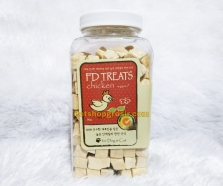 Snack Anjing & Kucing FD Treats Chicken Cube for Dog & Cat 90gr