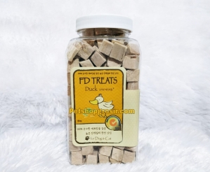 Snack Anjing & Kucing FD Treats Duck Cube for Dog & Cat 80gr